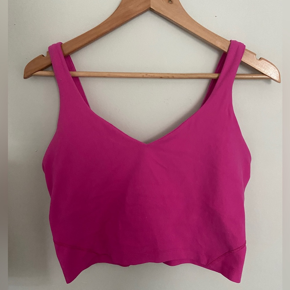 SONIC PINK LULULEMON ALIGN TANK